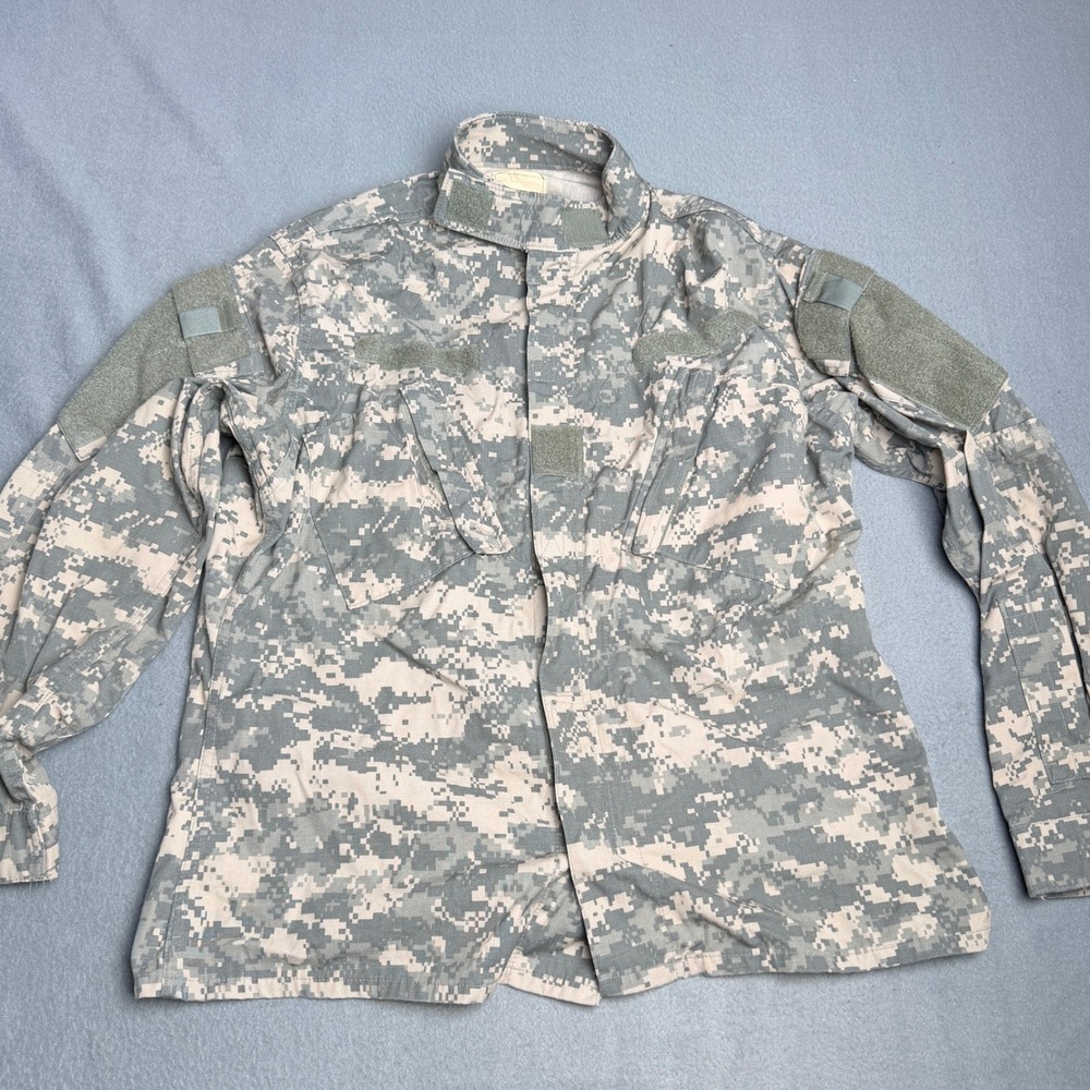 US Army ACU Field Coat Jacket UCP Digital Camo Military Tactical Ripstop Medium